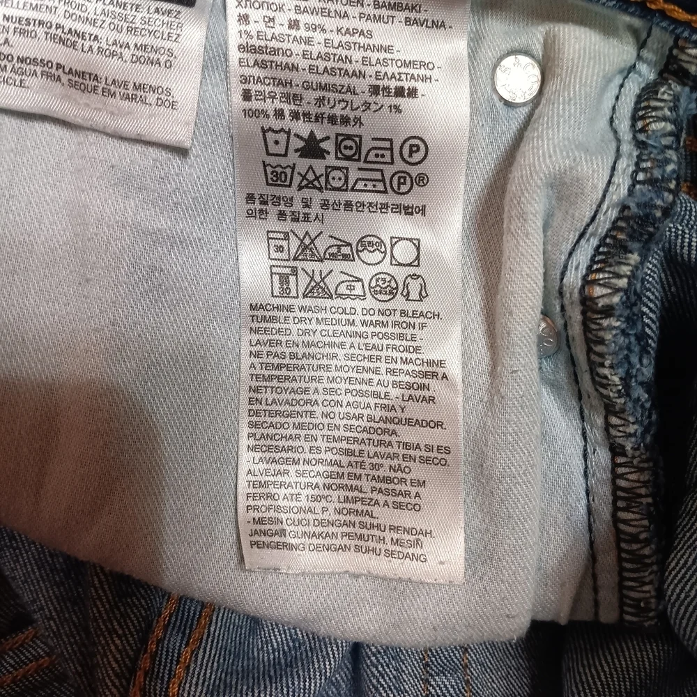 Levi's Dark Wash Jean Shorts